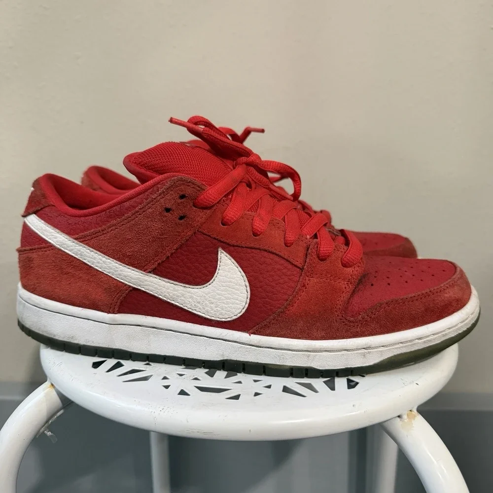 2012 NIKE SB DUNK LOW Challenge Red University Blue SZ 10